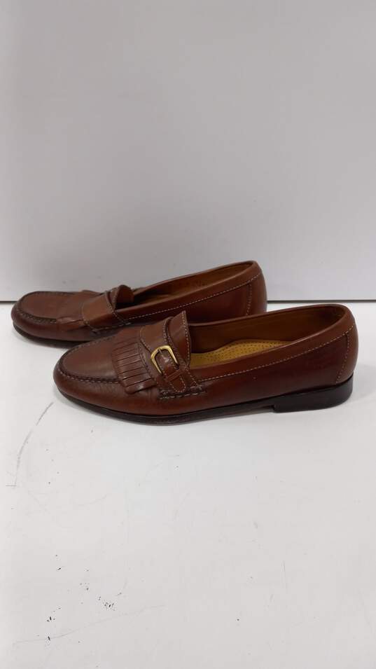 Men's Cole Haan Brown Leather Loafers Sz 10 image number 2