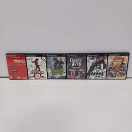 Bundle of 6 Assorted PlayStation 2 Games