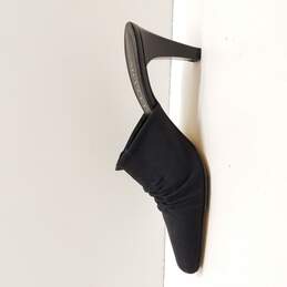 Sesto Meucci Women's Black Mule Heels Size 6 alternative image