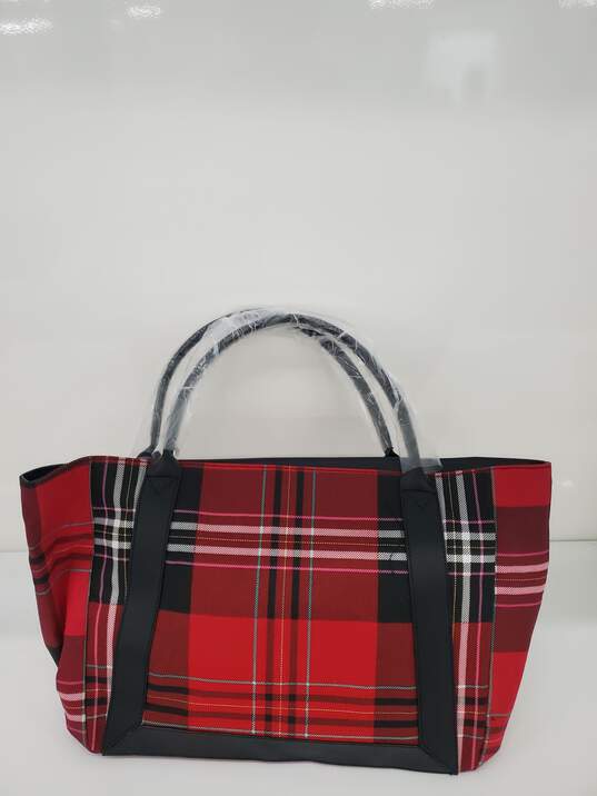 Women red Victoria's Secret tote bag 11inch image number 2