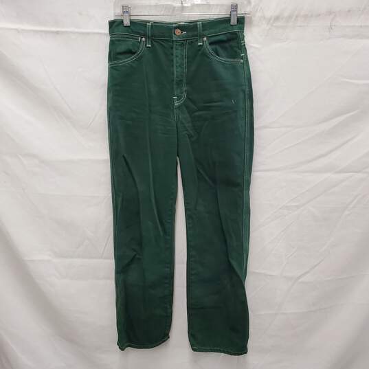 Reformation WM's Cowboy High Green Organic Cotton Jeans Size 25 x 25 image number 1