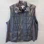 CJ Banks Collared Zip Up Vest Women's Size 1X image number 1