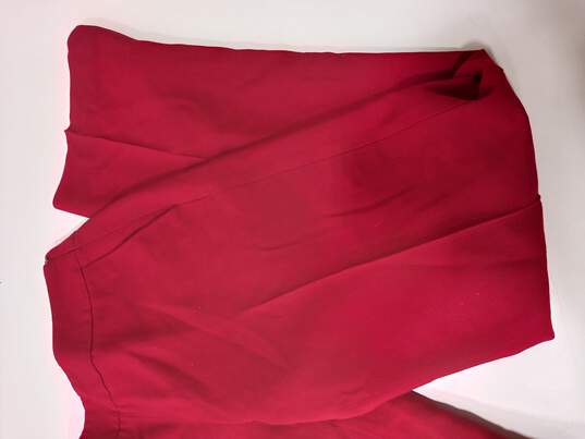 Women's Red Dress Pants Size 4 image number 4