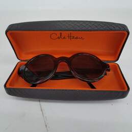 Cole Haan Cordovan Sunglasses w/ Case
