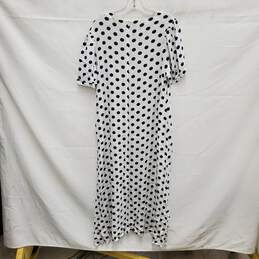 NWT Glamorous WM's Black & White Polka Dot Maternity Dress Size M alternative image