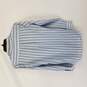 Banana Republic Striped Blouse Baby Blue, Blue XS image number 2