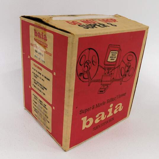 Vintage Baia Reviewer Super 8 Film Editor IOB image number 2