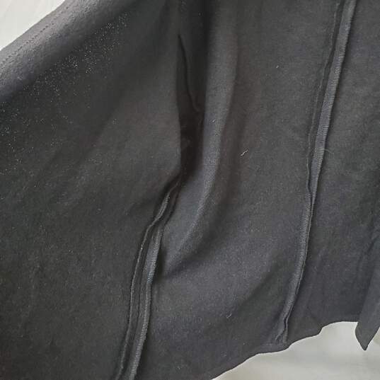 Women's Black Wool Eileen Fisher Light Open Cardigan Sweater Size XS image number 4