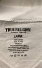 True Religion White T-shirt - Size Large image number 3