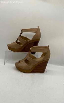 Michael Kors Womens Beige Sandals Size 7 M