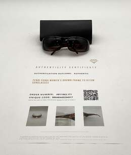 Fendi Women's Brown Frame FS1015M Sunglasses