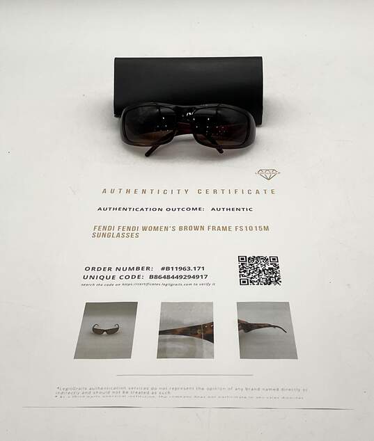 Fendi Women's Brown Frame FS1015M Sunglasses image number 1