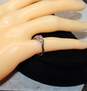 10K White Gold Pink Sapphire Ring Size 5.25 - 1.7g image number 1