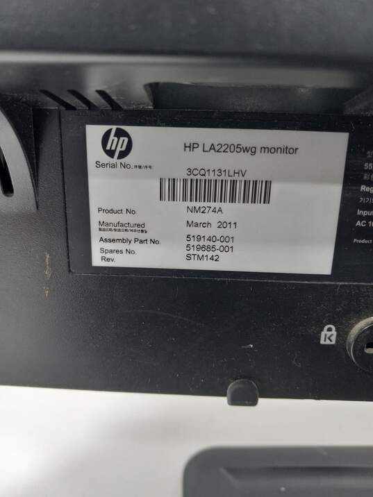 HP Computer Monitor LA2205WG image number 4