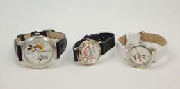 Collectible Disney Mickey & Minnie Mouse & 101 Dalmatians Dress Watches One In Original Box
