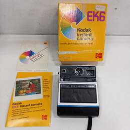 Kodak EK6 Instant Camera w/Box and Accessories