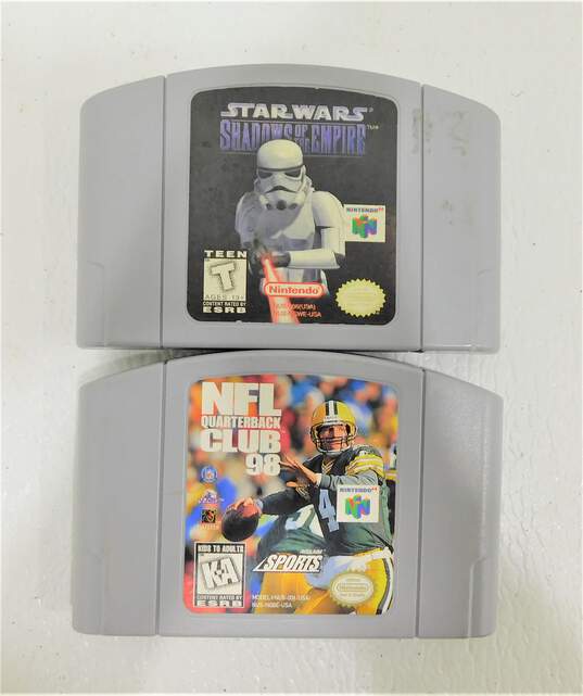 Nintendo 64 W/ 2 Games, Star Wars Shadows Of The Empire image number 2
