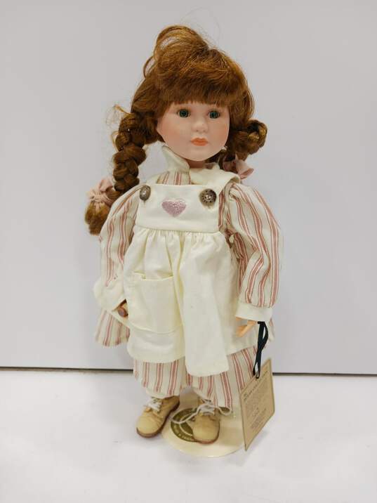 The Boyds Collection Porcelain Girl Doll image number 1