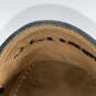 Mens Black Leather Moc Toe Fashionable Slip-On Loafer Shoes Size 8 image number 8