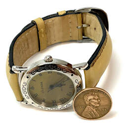 Designer Silpada Sterling Silver Leather Adjustable Strap Analog Wristwatch alternative image