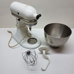 Vintage Kitchenaid stand mixer w bowl and attachments untested