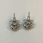 Designer Kate Spade Silver-Tone Knot Fashionable Stud Earrings image number 3