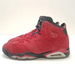 Nike Air Jordan 6 Retro Toro Bravo Sneakers 384665-600 Size 5.5Y/7W
