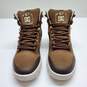 MENS DC PURE HIGH TOP SUEDE BOOT SIZE 7 image number 4
