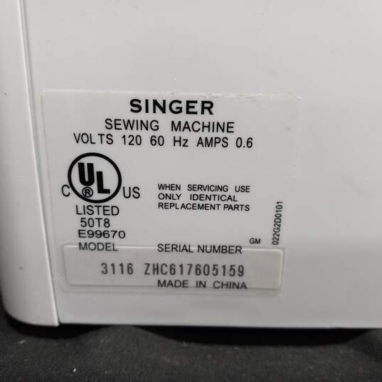 Singer Simple Sewing Machine & Accessories - FOR PARTS/REPAIR image number 9