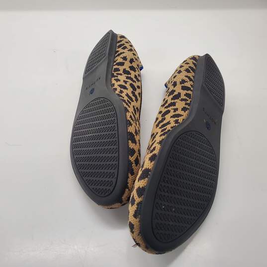 Rothy's Women's Animal Print Knit Round Toe Flats Size 8.5 image number 4