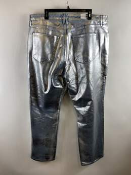 Good America Women Indigo Silver Jeans 18 Plus NWT alternative image