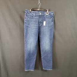 Express Women Blue Skinny Jeans Sz 34x30 Nwt