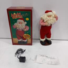 Singing Santa In Box