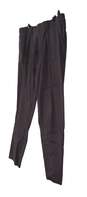 NWT Bradley Allen Mens Brown Flat Front Pockets Straight Leg Formal Dress Pants image number 2