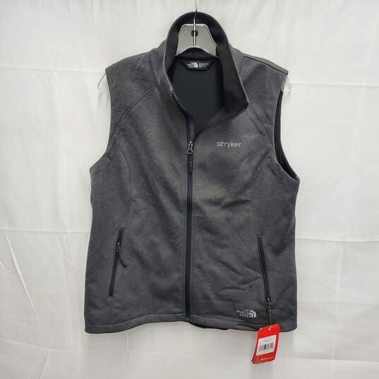 NWT The North Face WM's Heathered Gray Ridgeline Stryker Vest Size L image number 1