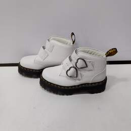 Doc Martens Women's White Boots Size 6 alternative image