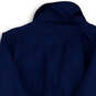 Mens Blue Long Sleeve Collared Pockets Full-Zip Windbreaker Jacket Size M image number 4