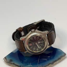 Designer Swiss Army 6000 Adjustable Strap Stainless Steel Analog Wristwatch