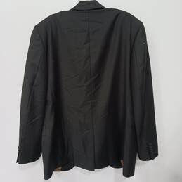 J. Victor Men's Black & Brown Striped Suitcoat Size 42R alternative image