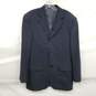 Balmain Paris Men's Navy Blue Wool Blazer Size 36 Short w/COA image number 1