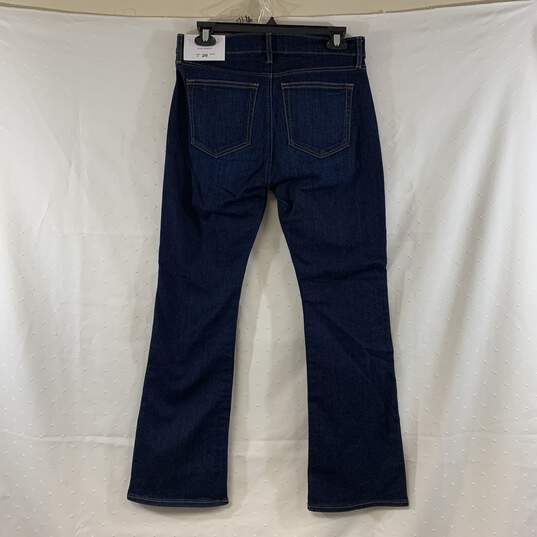 Women's Dark Wash Bootcut Jeans, Sz. 6P image number 2