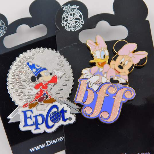 Collectible Disney Mickey & Minnie Mulan Epcot Variety Character Theme Enamel Trading Pins 83.1g image number 6