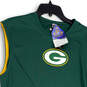 NWT Mens Green Sleeveless Green Bay Packers Football Tank Top Size L image number 3