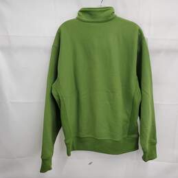 Champion Reverse Weave Green 1/4 Zip Pullover Men's Size M alternative image