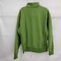 Champion Reverse Weave Green 1/4 Zip Pullover Men's Size M image number 2