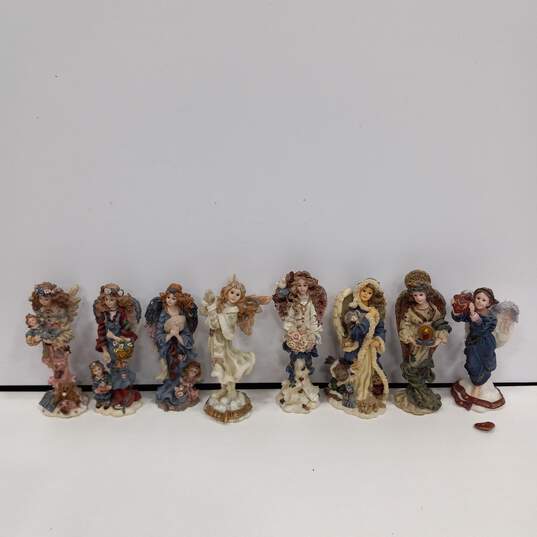 Boyd's Bears Folkstone Collection Numbered Set of 8 Angel Statues image number 7