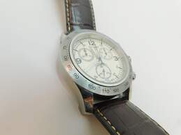 Tissot Swiss V8 Sapphire Crystal 4 Jewels Leather Band Chronograph Watch 91.3g alternative image