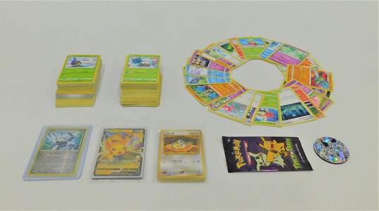 Pokemon TCG Huge 200+ Card Collection Lot with Vintage and Holofoils image number 1