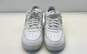 Nike Custom Air Force 1 Low '07 LV8 4 White Silver White Athletic Shoe Women 10 image number 3
