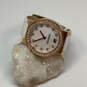 Designer Swarovski Gold-Tone Rhinestone Adjustable Strap Analog Wristwatch image number 1
